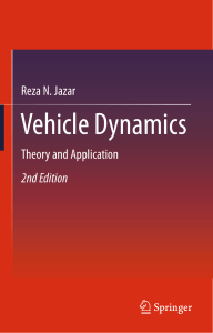 Vehicle Dynamics  Theory and Application