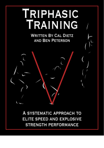 Triphasic Training - Cal Dietz and Ben Peterson