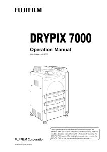 MANUAL US dRYpIX 7000 Operador