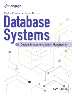 (MindTap Course List) Carlos Coronel,  Steven Morris - Database Systems  Design, Implementation,   Management-Cengage (2023) 1