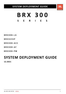 BRX System deployment Guide Interactive