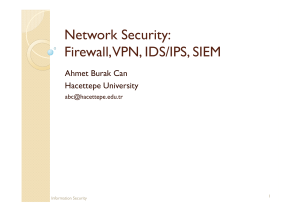 VPN and firewall
