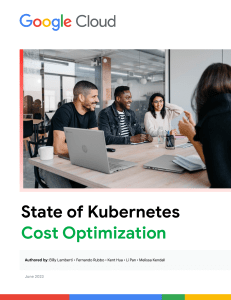 state of kubernetes cost optimization