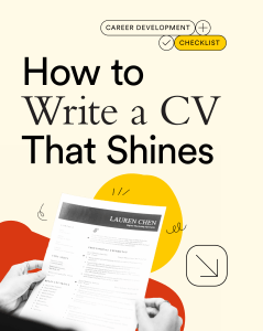 How to write a CV
