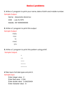 Basic Practice Problem print and mathmatical  (1)