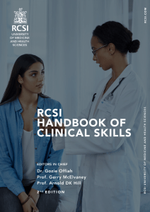 RCSI Handbook of Clinical Skills Edition 2 WEB version