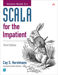 Horstmann C. Scala for the Impatient 3ed 2022