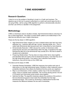 t-SNE & SVM for Credit Card Investment Analysis