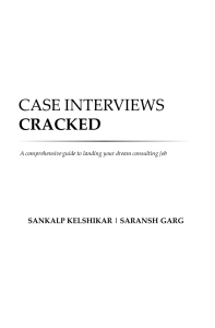 Case Interviews & Guesstimates