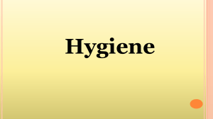1. Hygiene & care of pt. Final