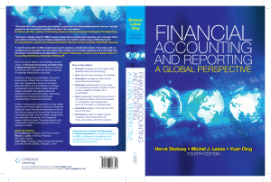 Financial Accounting and Reporting A Global Perspective