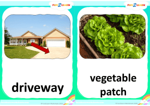 flashcards-driveway-vegetable-patch-pond-fence-slide-garden-f2l-english 1