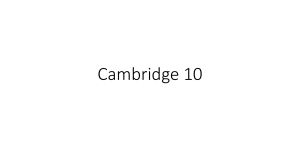Cambridge 10