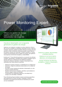 Power Monitoring Expert - Vision general