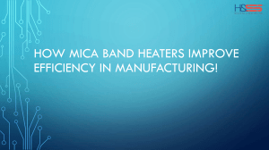 The Role of Mica Band Heaters in Streamlining Manufacturing Processes!
