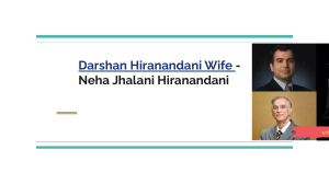 Look Inside Darshan Hiranandani Wife Journey? 