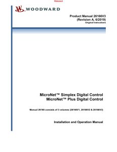 MicroNet™ Simplex Digital Control