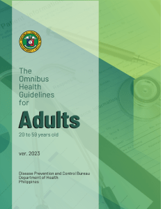 Copy of Omnibus Health Guidelines for Adults Version 2023