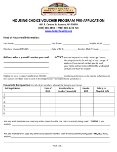 HOUSING CHOICE VOUCHER PROGRAM PRE app