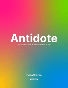 Antidote - Guided Journal