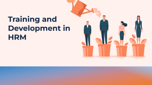 Training & Development in HRM: Methods & ROI