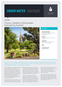 Urban-Water Fitzroy-Gardens-Stormwater-Harvesting-System
