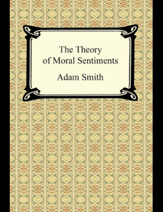 theory of moral sentiments