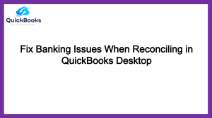 Banking Issues When Reconciling? Expert Advice for Quick Solutions