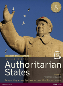 authoritarian states Second Edition - Pearson 2015