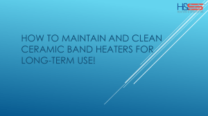  How to Care for Ceramic Band Heaters With These simple steps