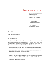 Lawyer's letter reply