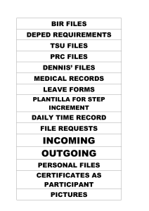 File Labels