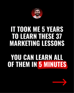 37 marketing lessons