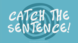 Catch the Sentence