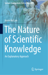 2016 Book The NatureOf Scientific Knowledge