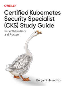 Certified Kubernetes Security Specialist (CKS) (2023)