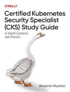 CKS Study Guide: Kubernetes Security Specialist Exam Prep