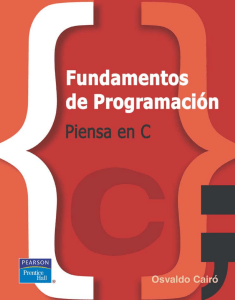 eBook - Fundamentos de Programación Piensa en C by O. Cairó Battistutti