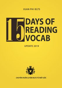 15 DAYS OF READING VOCAB