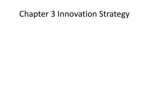 6.5.2024 Chapter 3 Innovation Strategy