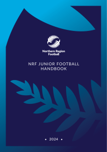 Hanbook for Junior category football players