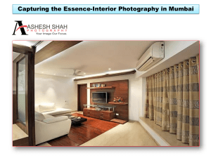 Capturing the Essence-Interior Photography in Mumbai