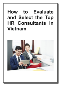 Partner with Shelby Global Vietnam: The Best HR Consultants in Vietnam