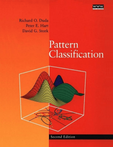 Richard O. Duda, Peter E. Hart, David G. Stork - Pattern classification (2001, Wiley)