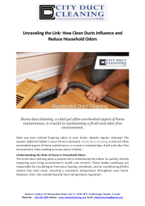 Unraveling the Link How Clean Ducts Influence and Reduce Household Odors