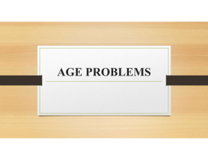 age problems