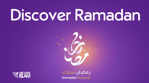 Discover Ramadan 2024Training