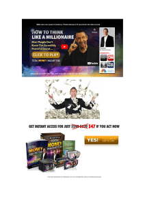 Finally Attract Your Deserved Wealth! Is Total Money Magnetism the Key?