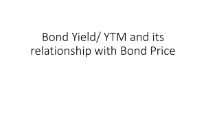 Bond Yield