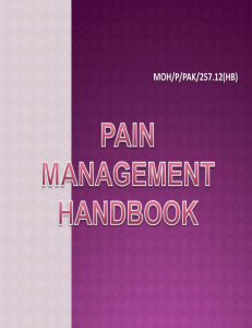 Pain Management Handbook compile 1